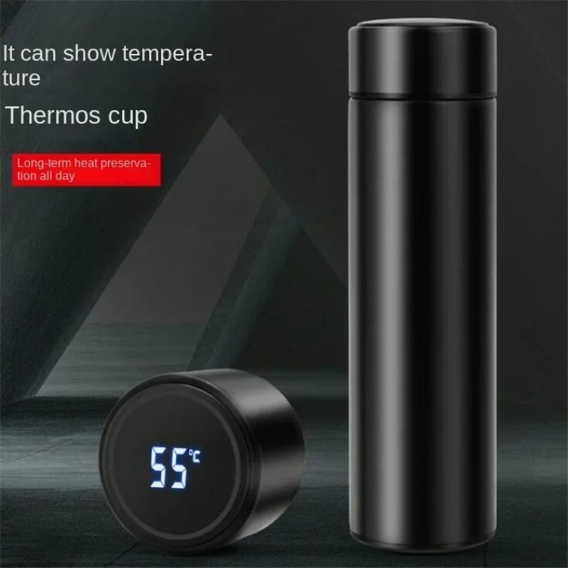 Smart Temperature Display Water Bottle – Stainless Steel Vacuum Flask