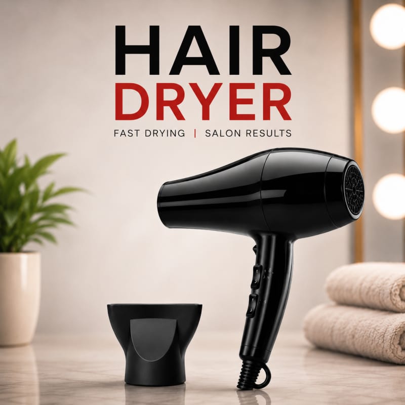 Remington Hair Dryer – Fast Drying & Salon-Style Results