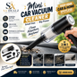 Mini Portable Car Vacuum Cleaner – Powerful Cordless Dust Cleaner