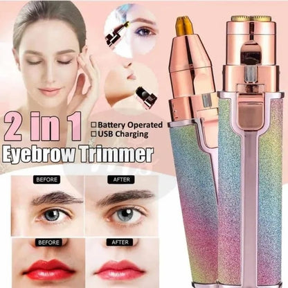 Blawless 2-in-1 Eyebrow & Facial Hair Remover