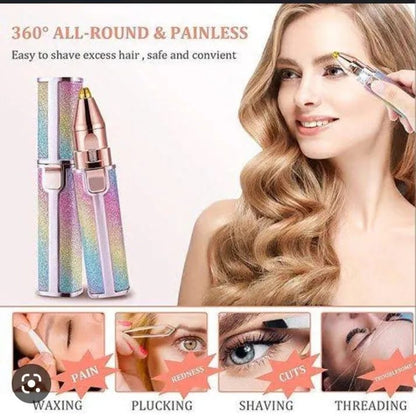 Blawless 2-in-1 Eyebrow & Facial Hair Remover