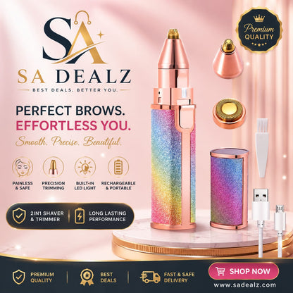 Blawless 2-in-1 Eyebrow & Facial Hair Remover