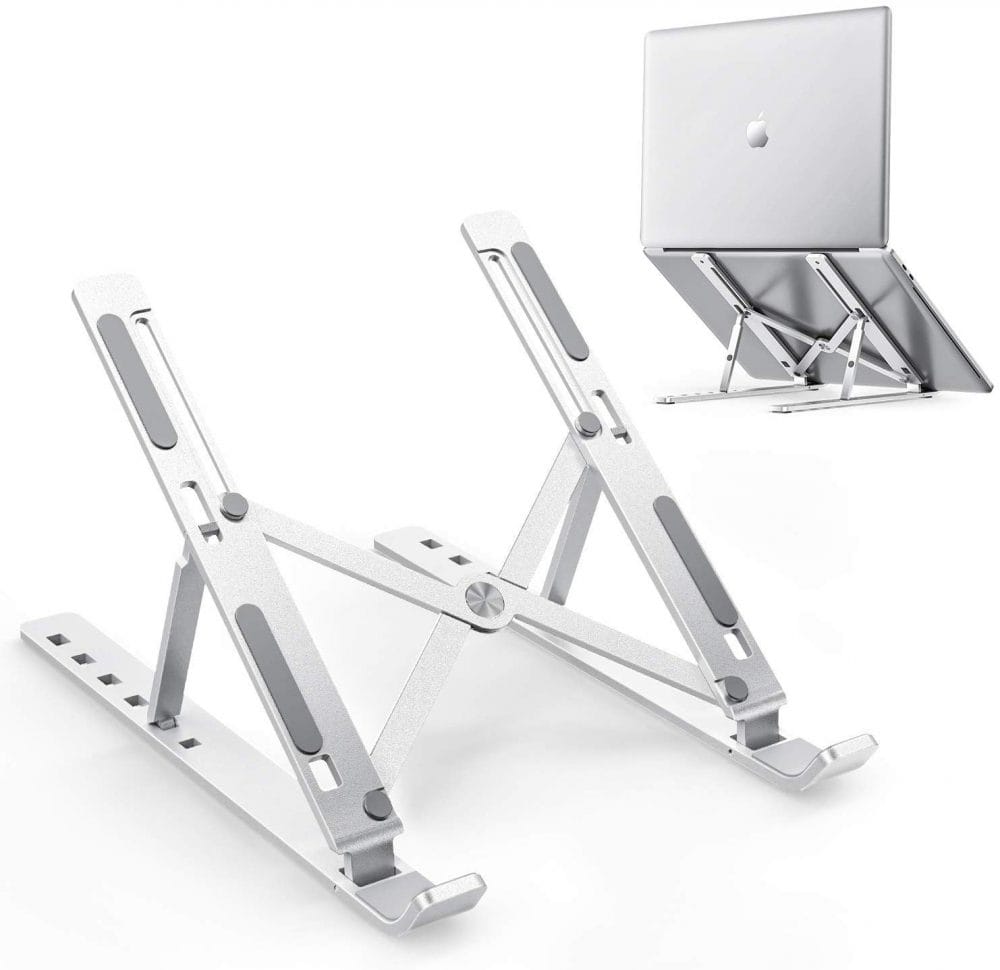 Aluminium Laptop Stand – Adjustable & Ergonomic Laptop Holder