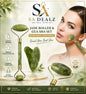 Jade Roller & Gua Sha Set – Natural Facial Massage & Skincare Tool