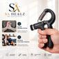 Adjustable Hand Gripper 5-60KG – Hand Grip Strengthener & Forearm Exerciser