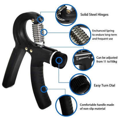 Adjustable Hand Gripper 5-60KG – Hand Grip Strengthener & Forearm Exerciser