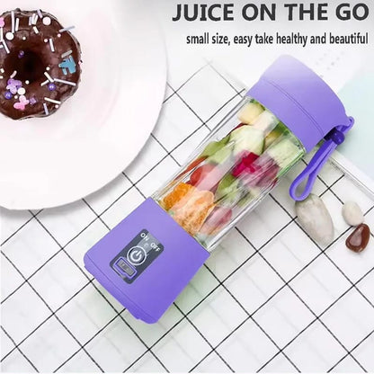 Portable USB Rechargeable Juice Blender – Mini Personal Smoothie Maker