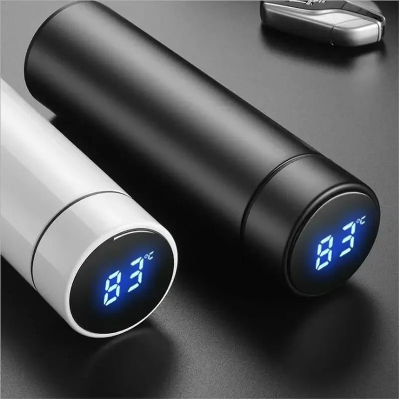 Smart Temperature Display Water Bottle – Stainless Steel Vacuum Flask