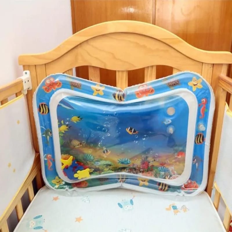 Baby Tummy Time Water Mat – Inflatable Sensory Play Mat for Babies
