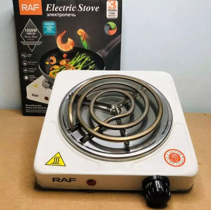 1000W Portable Electric Stove – Adjustable Temperature Hot Plate