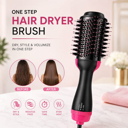 One Step Hair Dryer Brush – Dry, Style, Straighten