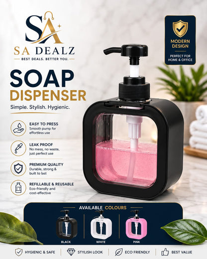 Stylish Soap Dispenser – Simple, Clean & Hygienic