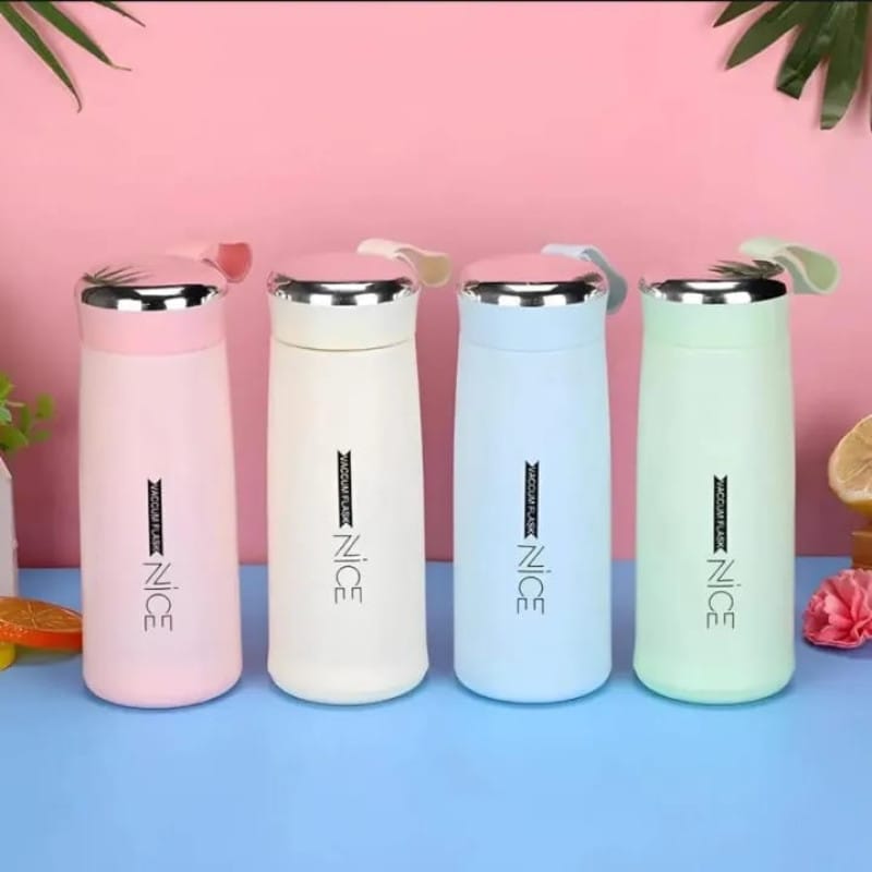 Premium 400ml Vacuum Flask – Stylish Hot & Cold Water Bottle