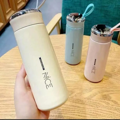 Premium 400ml Vacuum Flask – Stylish Hot & Cold Water Bottle