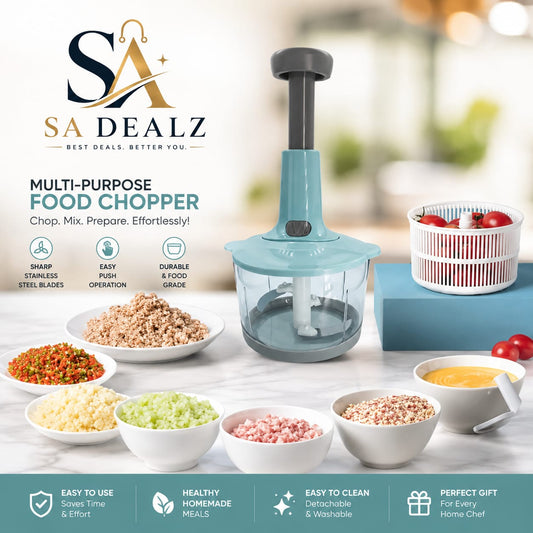Multi-Purpose Food Chopper – Chop, Mix & Prepare Effortlessly!
